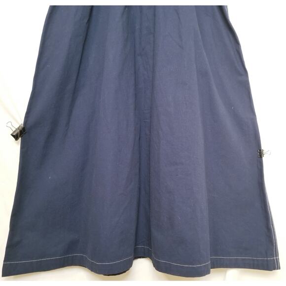 NWT's-Free Assembly Womens Belted Utility Midi Button Down Drs Cap Sleeves Sz M - Picture 7 of 14